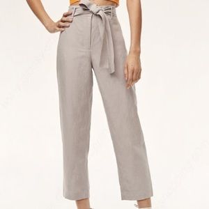 Aritzia Wilfred Jallade Linen Pants